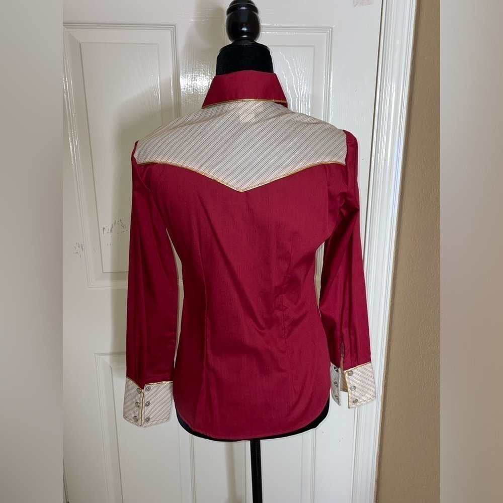 Vintage Avante West Shirt 9/10 See Measurements - Picture 3 of 11